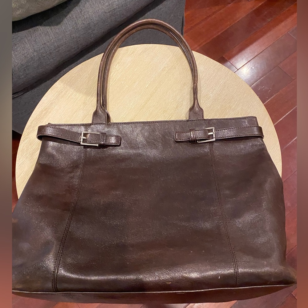Large brown Kenneth Cole New York bag